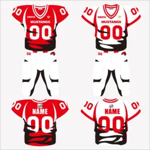 American football uniform 画板 1 3