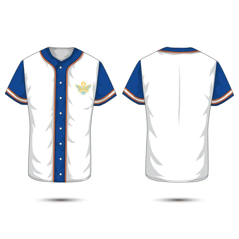 Custom Sublimation baseball jersey mockup