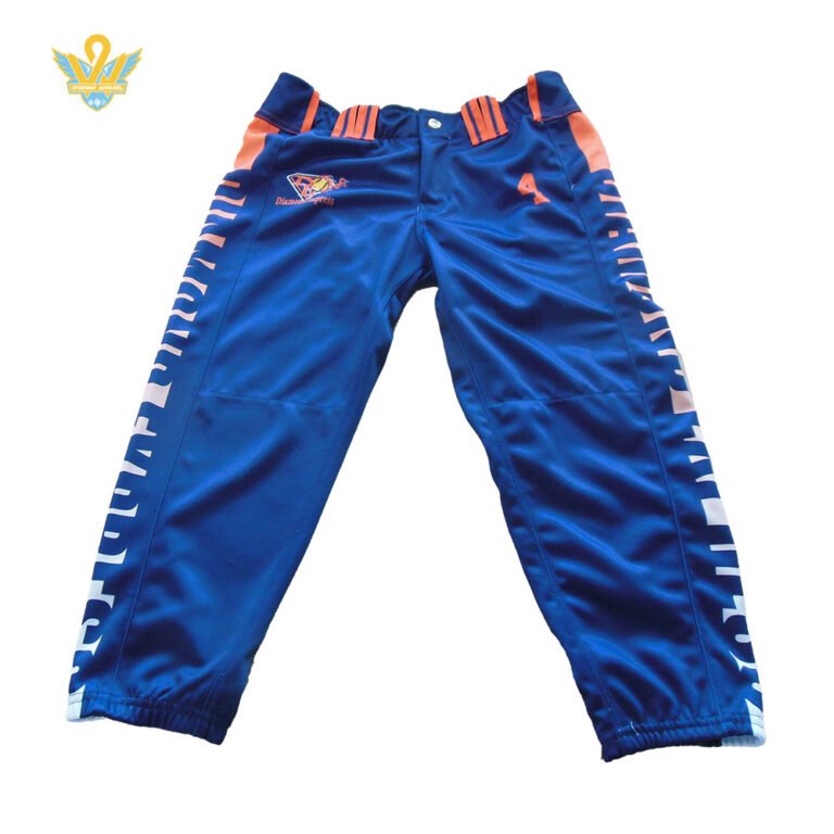 Custom Baseball Jerseys 7 Blue wholesale baseball pants