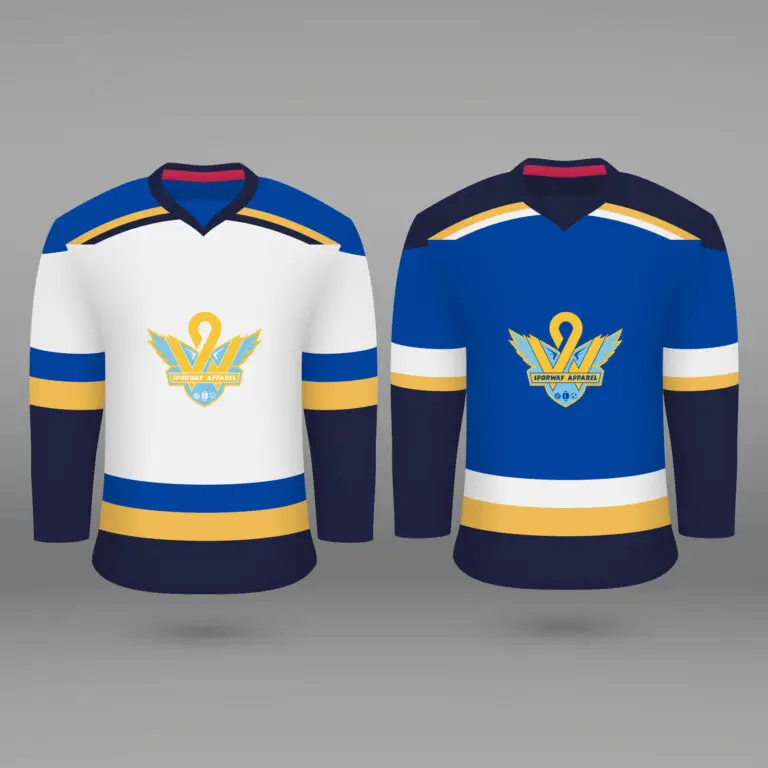 blank hockey jerseys