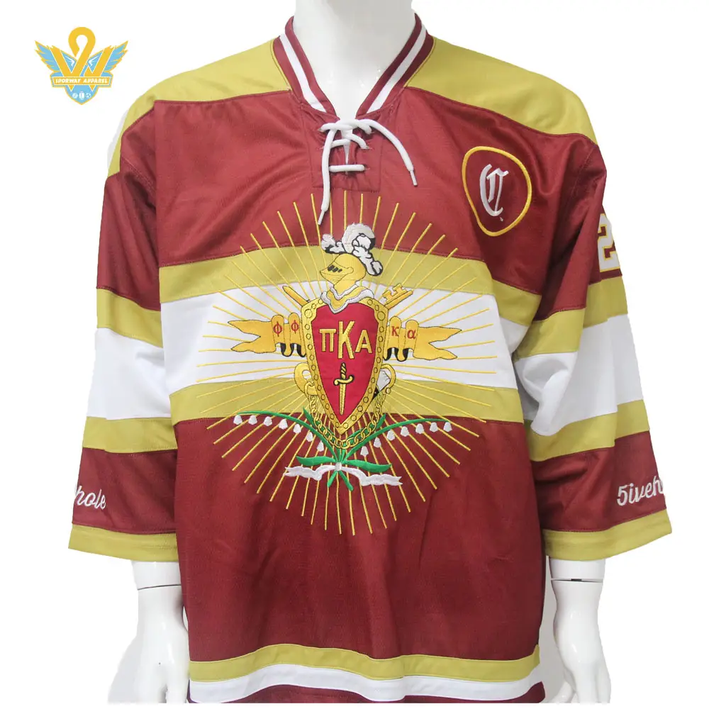 Tackle twill hockey jerseys